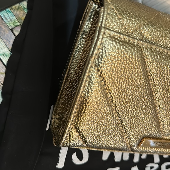 Kurt Geiger London Extra Mini Kensington Quilted Leather Wallet on a Chain - Picture 6 of 17